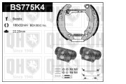 BS775K4 Sada brzdových čelistí QUINTON HAZELL