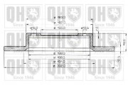 BDC3564 Brzdový kotouč QUINTON HAZELL
