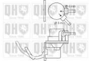 QFP90 Palivové čerpadlo QUINTON HAZELL