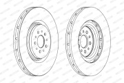 DDF1183 Brzdový kotouč MAXI KIT FERODO