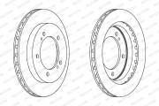 DDF1687 Brzdový kotouč MAXI KIT FERODO