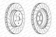 DDF1862 Brzdový kotouč MAXI KIT FERODO