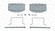 FBA460 Sada prislusenstvi, oblozeni kotoucove brzdy MAXI KIT FERODO