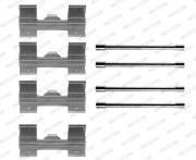 FBA611 Sada prislusenstvi, oblozeni kotoucove brzdy MAXI KIT FERODO