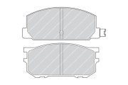 FDB219 Sada brzdových destiček, kotoučová brzda MAXI KIT FERODO