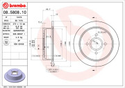 08.5808.10 Brzdový kotouč PRIME LINE BREMBO