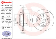 08.9769.10 Brzdový kotouč PRIME LINE BREMBO