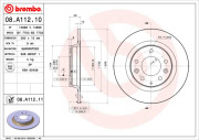 08.A112.10 Brzdový kotouč PRIME LINE BREMBO