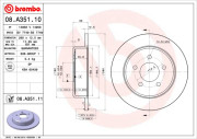 08.A351.10 Brzdový kotouč PRIME LINE BREMBO