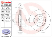 09.5373.20 Brzdový kotouč PRIME LINE BREMBO