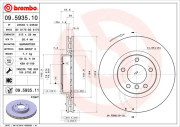 09.5935.10 Brzdový kotouč PRIME LINE BREMBO