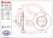 09.7379.10 Brzdový kotouč PRIME LINE BREMBO