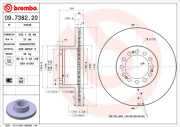 09.7382.20 Brzdový kotouč PRIME LINE BREMBO