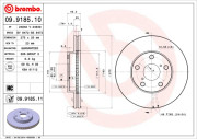 09.9185.10 Brzdový kotouč PRIME LINE BREMBO