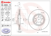 09.9264.10 Brzdový kotouč PRIME LINE BREMBO