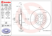 09.9366.10 Brzdový kotouč PRIME LINE BREMBO