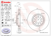 09.9755.10 Brzdový kotouč PRIME LINE BREMBO