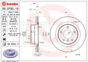 09.9793.10 Brzdový kotouč PRIME LINE BREMBO