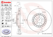 09.9848.10 Brzdový kotouč PRIME LINE BREMBO