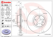 09.9922.11 Brzdový kotouč COATED DISC LINE BREMBO