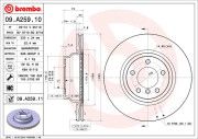 09.A259.10 Brzdový kotouč PRIME LINE BREMBO