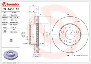 09.A458.10 Brzdový kotouč PRIME LINE BREMBO