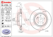 09.A760.10 Brzdový kotouč PRIME LINE BREMBO