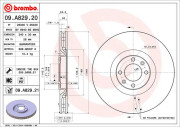 09.A829.20 Brzdový kotouč PRIME LINE BREMBO