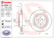 09.B026.10 Brzdový kotouč PRIME LINE BREMBO