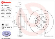 09.B956.11 Brzdový kotouč COATED DISC LINE BREMBO