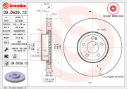 09.D529.13 Brzdový kotouč SPORT PADS HP2000 BREMBO