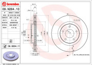 09.N264.11 Brzdový kotouč COATED DISC LINE BREMBO