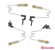 A 00 387 Vystrazny kontakt, opotrebeni oblozeni PRIME LINE BREMBO