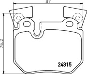 P 06 059 Brzdové destičky PRIME LINE BREMBO