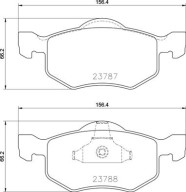 P 24 219 Sada brzdových destiček, kotoučová brzda PRIME LINE BREMBO