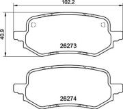 P 24 237 Brzdové destičky PRIME LINE BREMBO