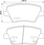 P 30 109 Sada brzdových destiček, kotoučová brzda PRIME LINE BREMBO