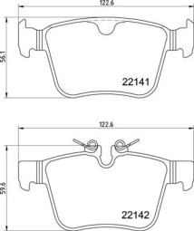 P 36 037 Brzdové destičky PRIME LINE BREMBO