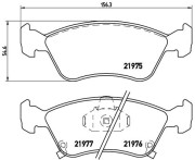 P 83 041 Sada brzdových destiček, kotoučová brzda PRIME LINE BREMBO