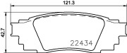 P 83 160 Sada brzdových destiček, kotoučová brzda PRIME LINE BREMBO