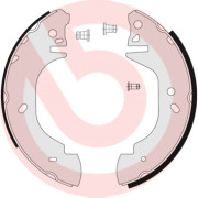 S 24 523 Sada brzdových čelistí ESSENTIAL LINE BREMBO