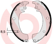 S 68 514 Sada brzdových čelistí ESSENTIAL LINE BREMBO