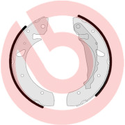 S 83 507 Sada brzdových čelistí ESSENTIAL LINE BREMBO