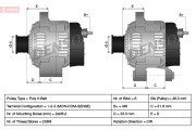 DAN507 generátor DENSO