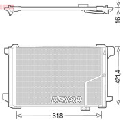 DCN17035 Kondenzátor, klimatizace DENSO