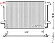 DCN32027 Kondenzátor, klimatizace DENSO