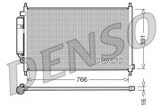 DCN40005 Kondenzátor, klimatizace DENSO