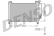 DCN44002 Kondenzátor, klimatizace DENSO