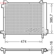 DCN46030 Kondenzátor, klimatizace DENSO