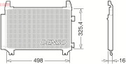 DCN50029 Kondenzátor, klimatizace DENSO